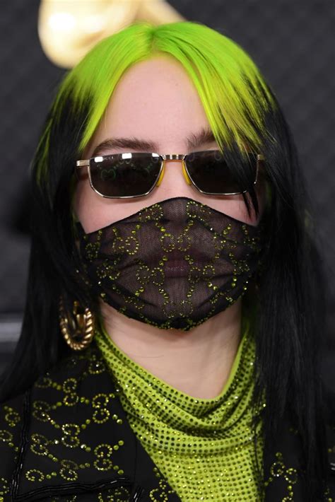 gucci face mask billie eilish